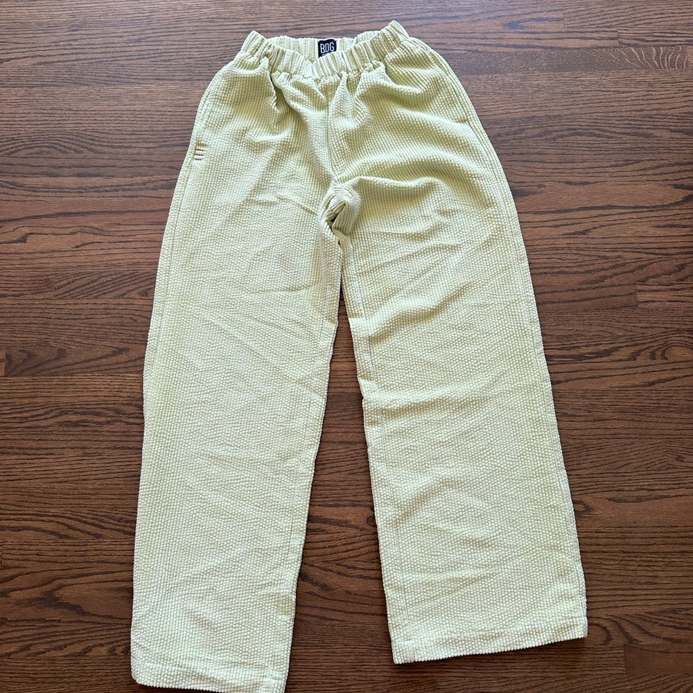 Light green pants